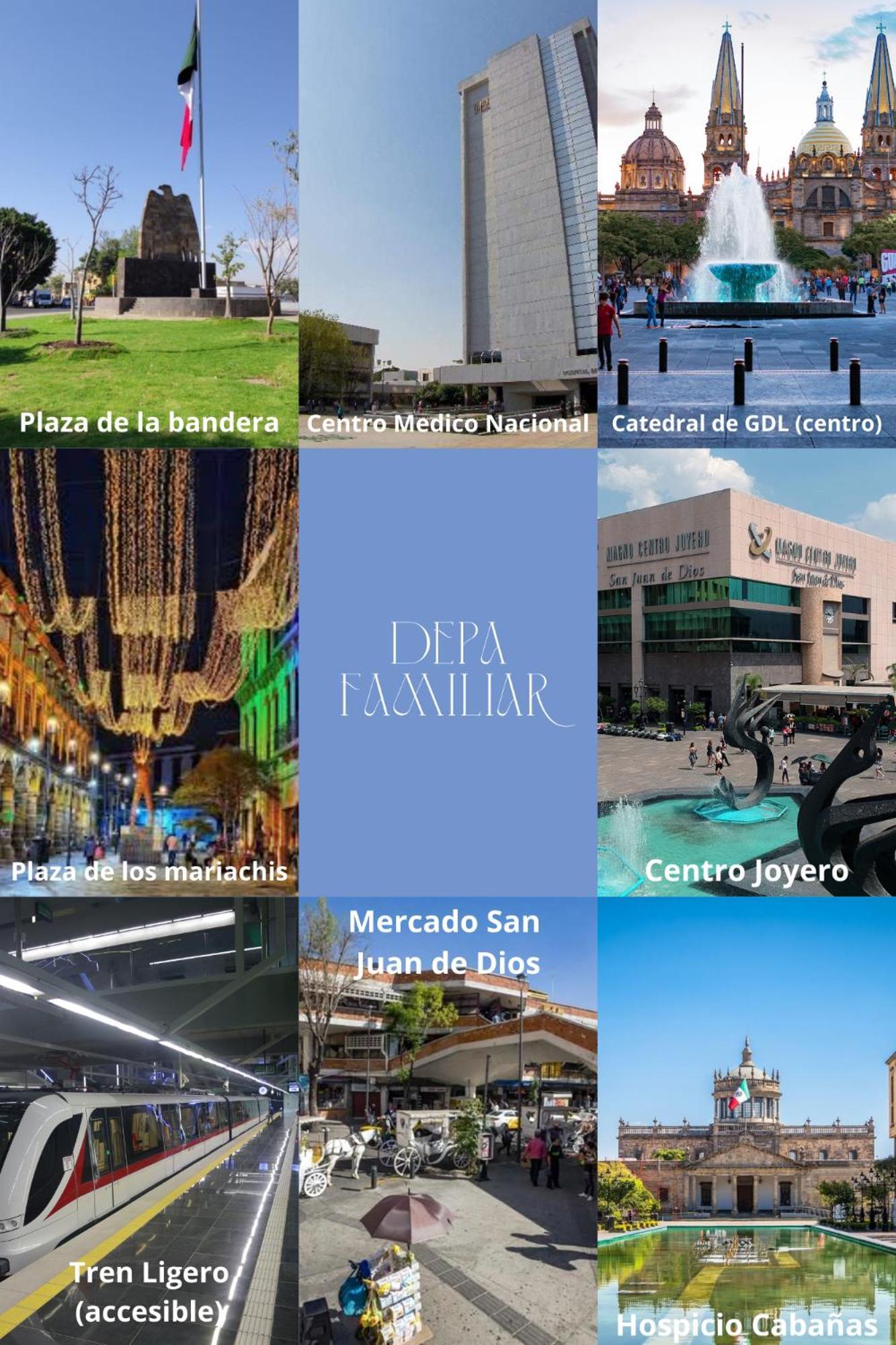 דירות גואדלחארה Depa Familiar Centrico Gdl Con Estacionamiento מראה חיצוני תמונה